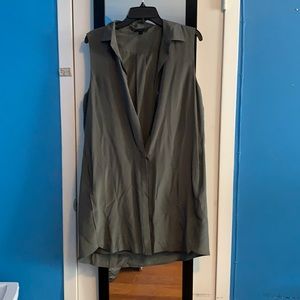 J.Crew Grey sleeveless mini dress
